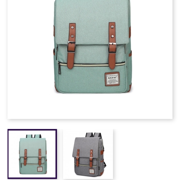 Man Er Wei Backpack with Laptop Pocket - Picture 2 of 14
